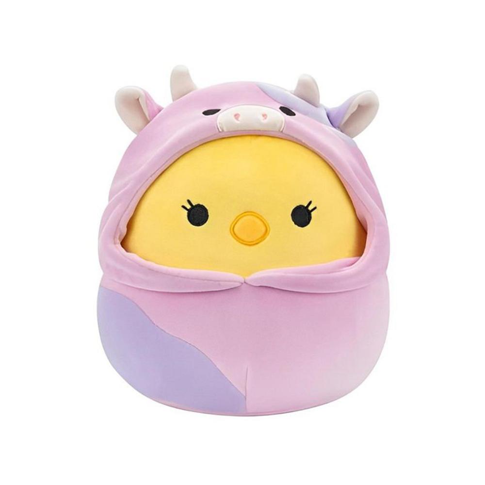 Squishmallows Easter Squad 5 Inch Plush Aimee Chick in Cow Hoodie - Purple (PXNI-10894)