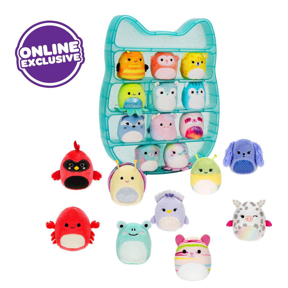 Squishmallows Squishville Play & Display Storage with 20 (4 Rare) - Multicolor (ROVD-83472)