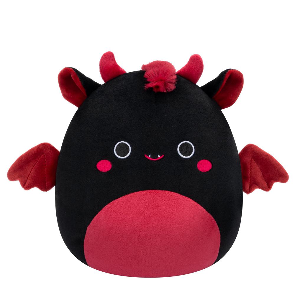 Squishmallows 8-Inch Rebecca and Maroon Jersey Devil - Black / Maroon (YPSL-50983)