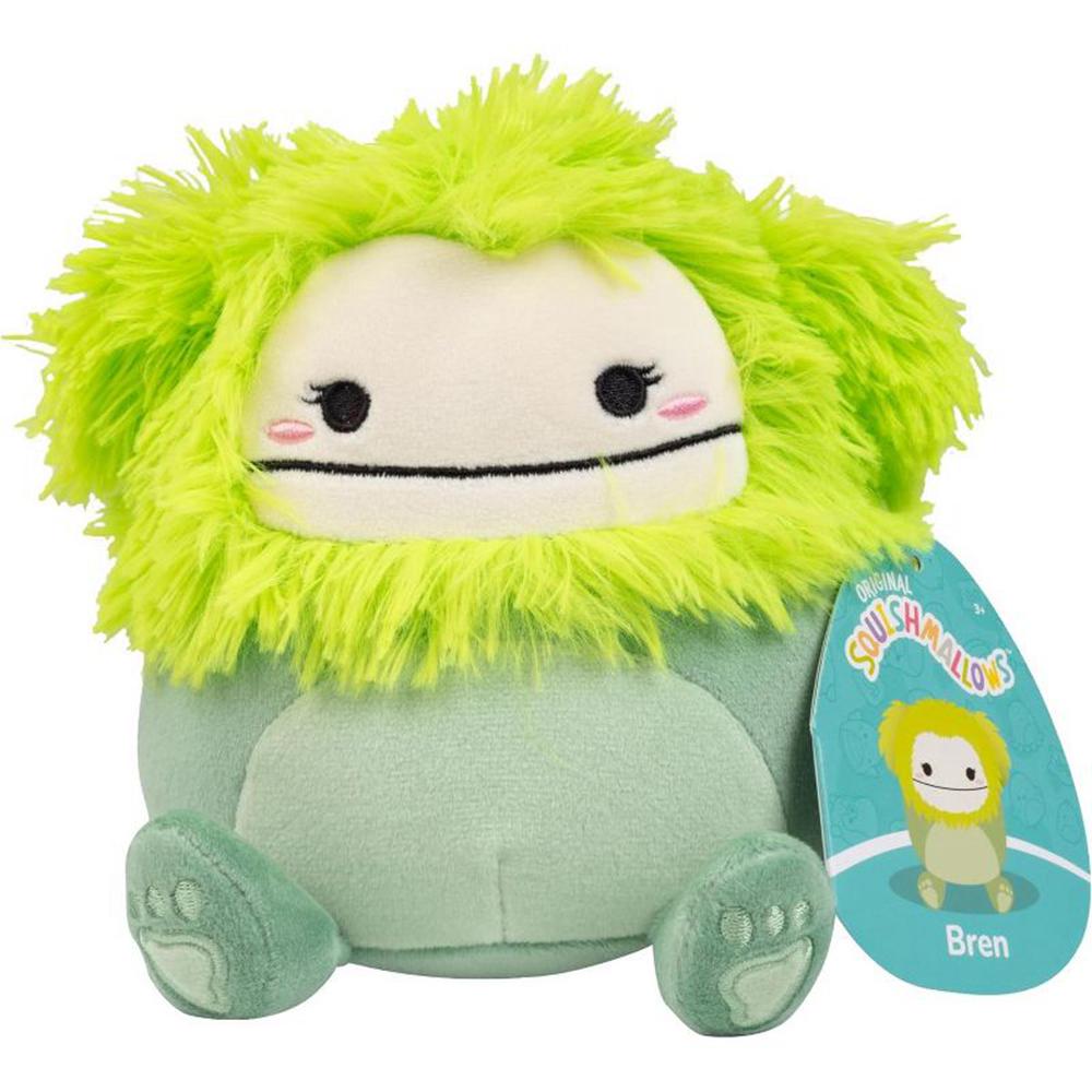 Squishmallows Original 5-Inch Bren Bigfoot Plush - Green (NSHX-10678)